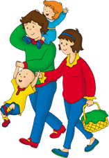 caillou family